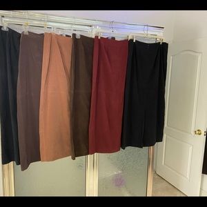 Women’s Bagatelle Brown size 10 Suede look 36 inches long